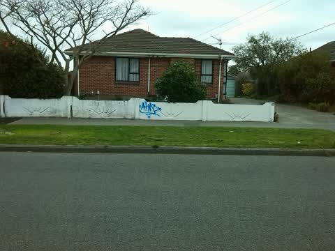 Graffiti, a report photo