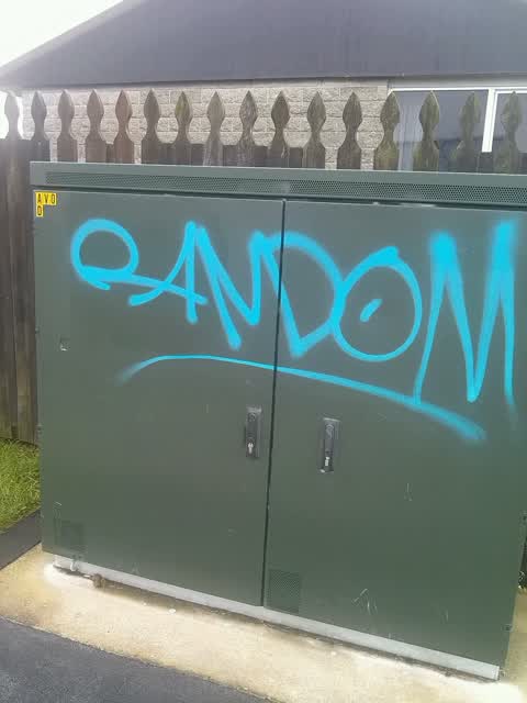 Graffiti, a report photo