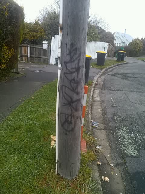 Graffiti, a report photo