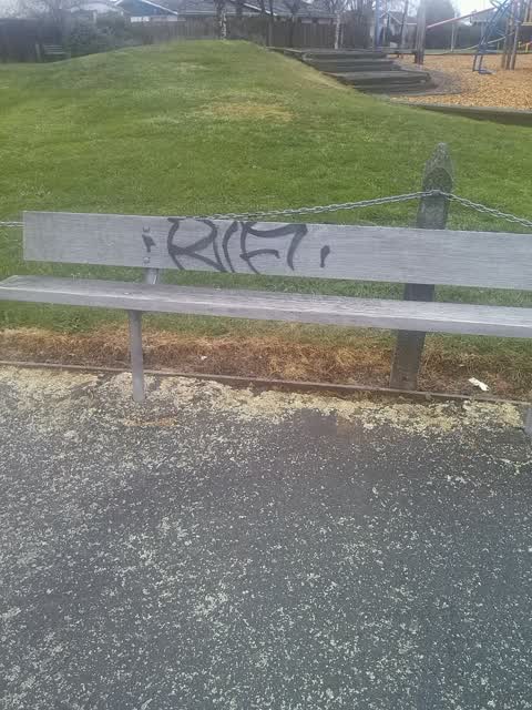Graffiti, a report photo