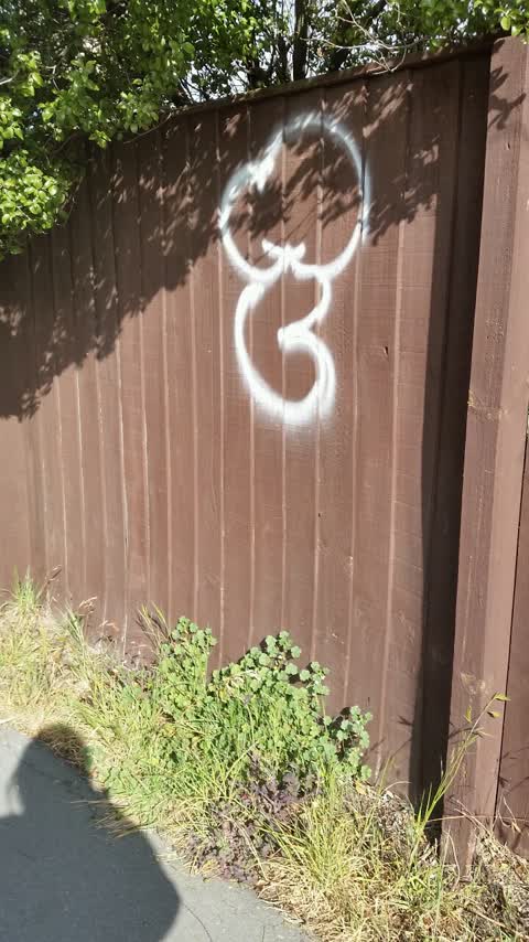 Graffiti, a report photo