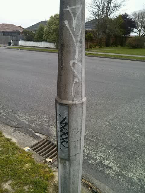 Graffiti, a report photo