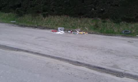 Rubbish/Recycling, a report photo