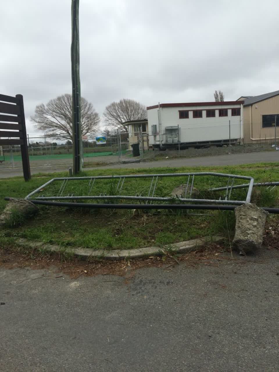 The photograph attached to this parks report