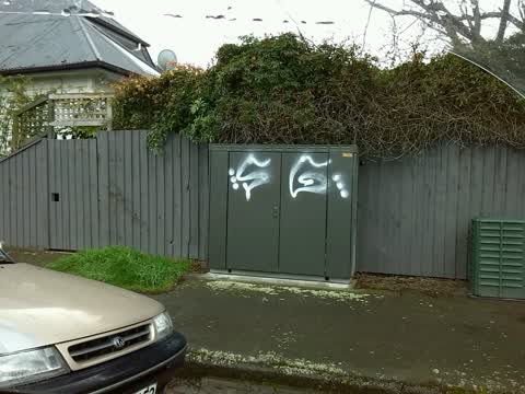 Graffiti, a report photo