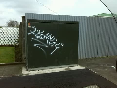 Graffiti, a report photo