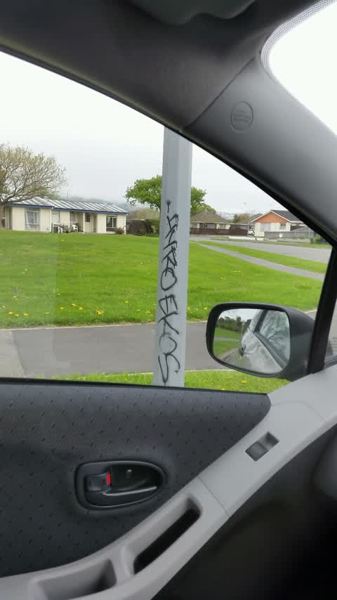 Graffiti, a report photo