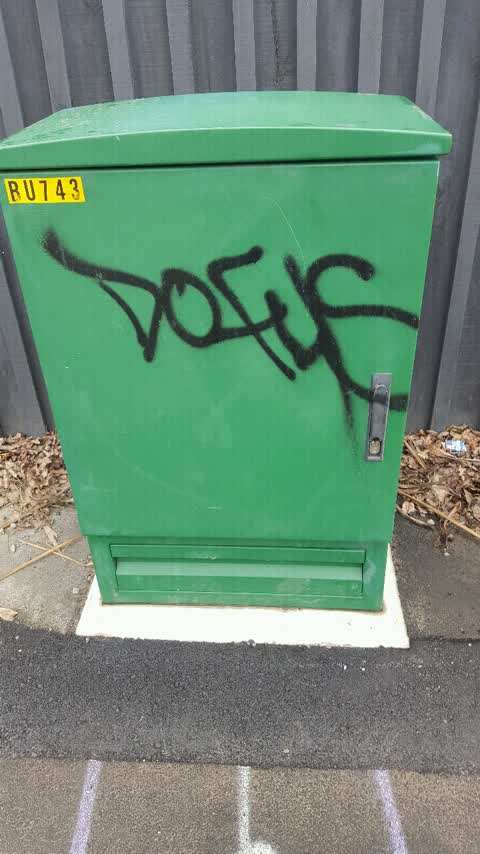 Graffiti, a report photo