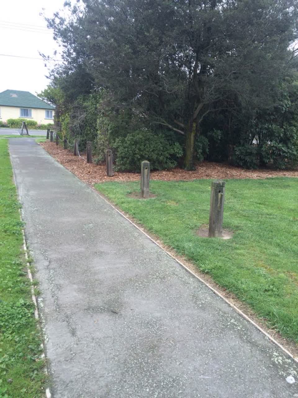 The photograph attached to this parks report