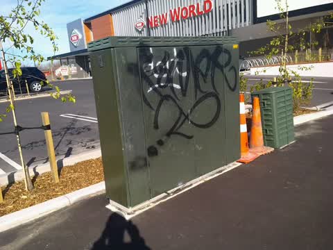 Graffiti, a report photo