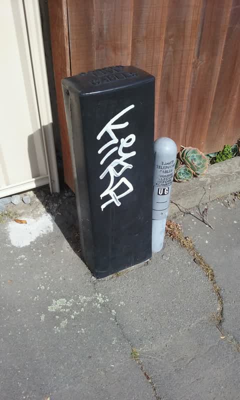 Graffiti, a report photo
