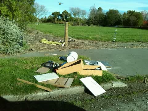 Rubbish/Recycling, a report photo