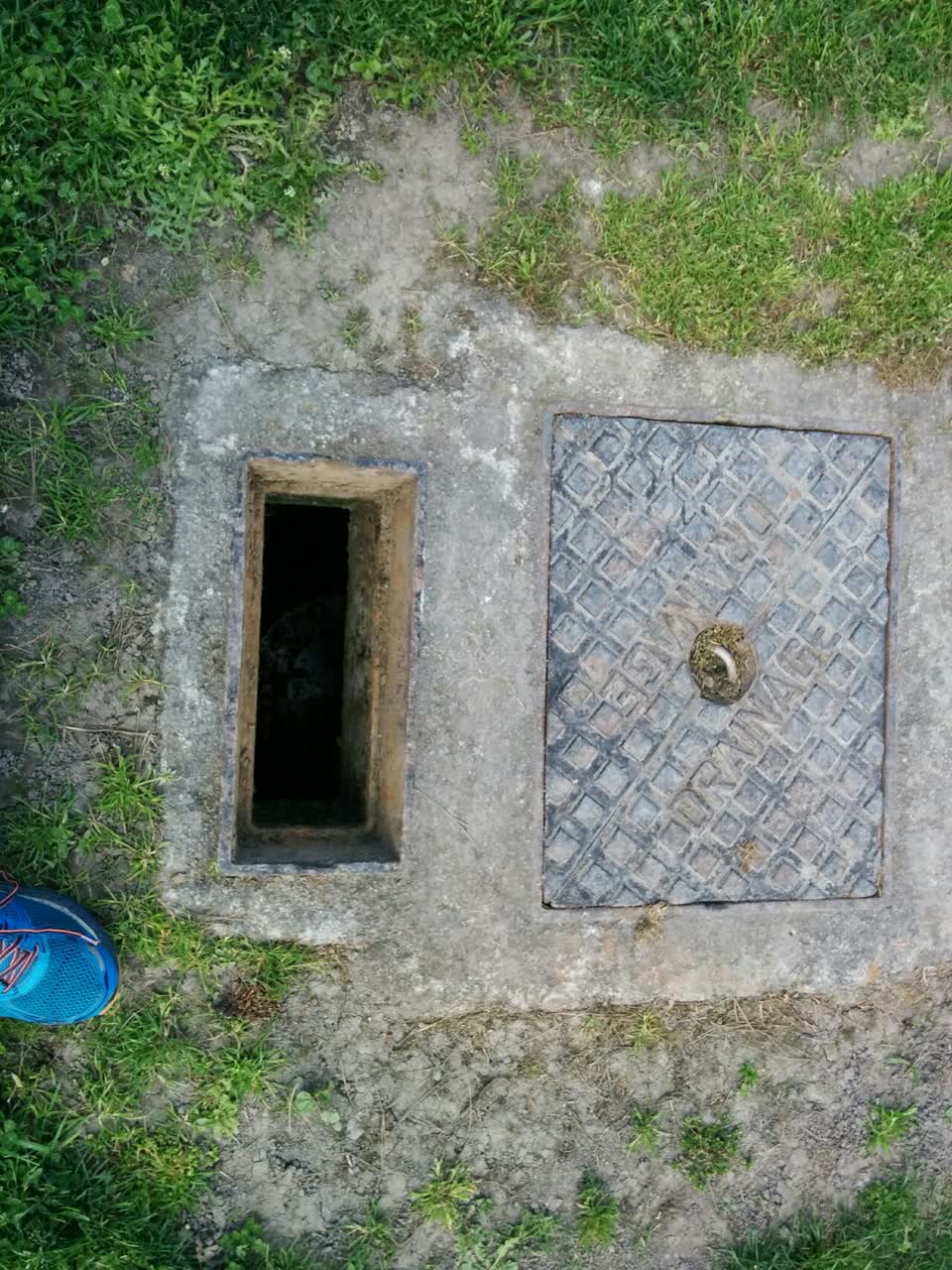 The photograph attached to this wastewater/stormwater report