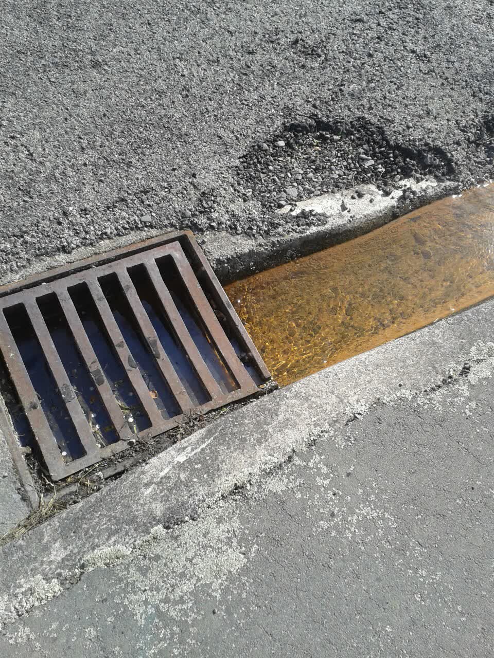 The photograph attached to this water supply report