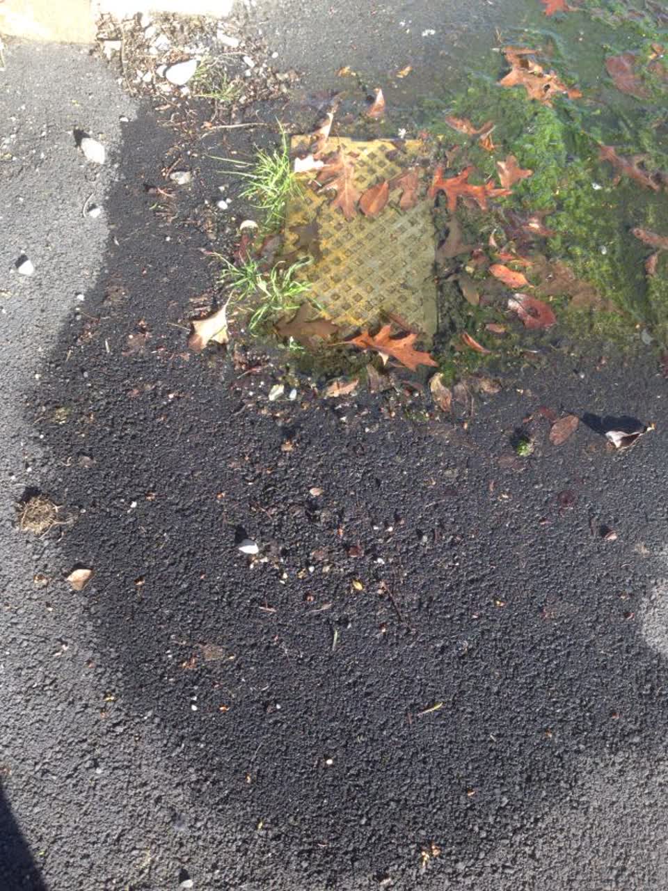 The photograph attached to this wastewater/stormwater report