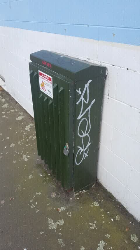 Graffiti, a report photo