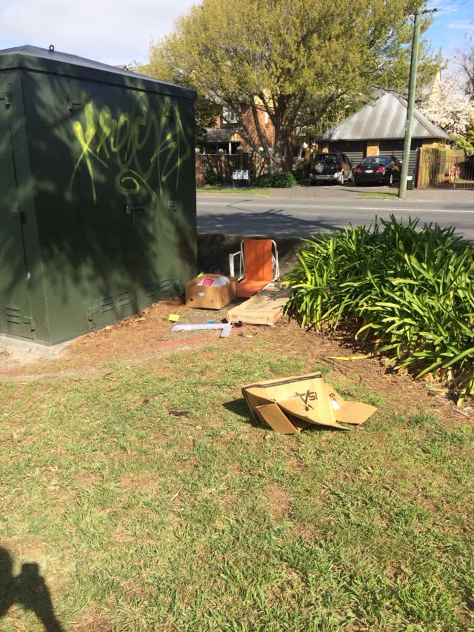 The photograph attached to this parks report