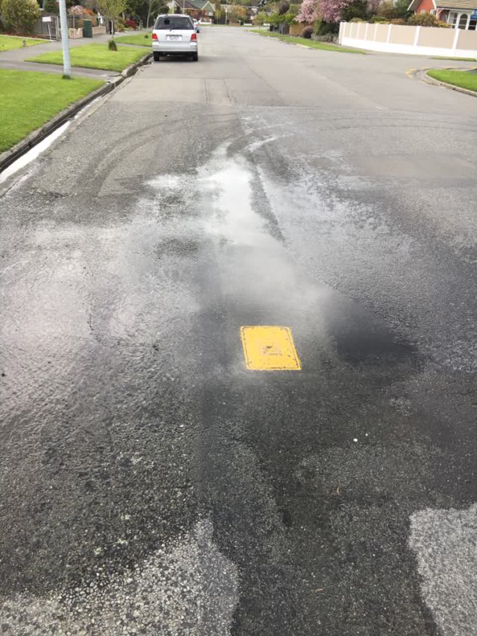 The photograph attached to this water supply report