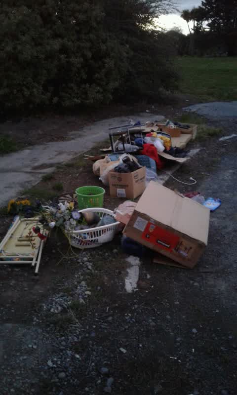 Rubbish/Recycling, a report photo