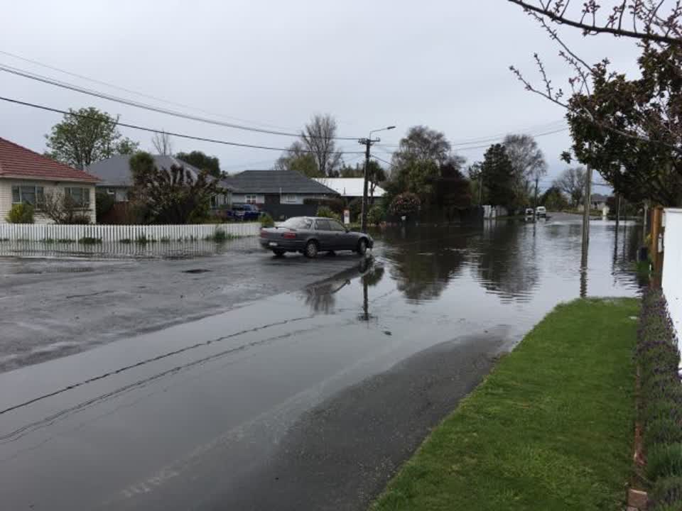 The photograph attached to this wastewater/stormwater report