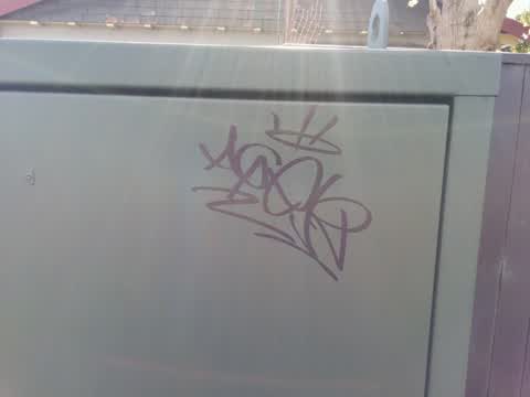 Graffiti, a report photo