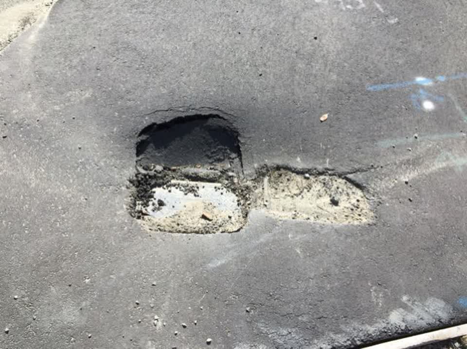 The photograph attached to this water supply report