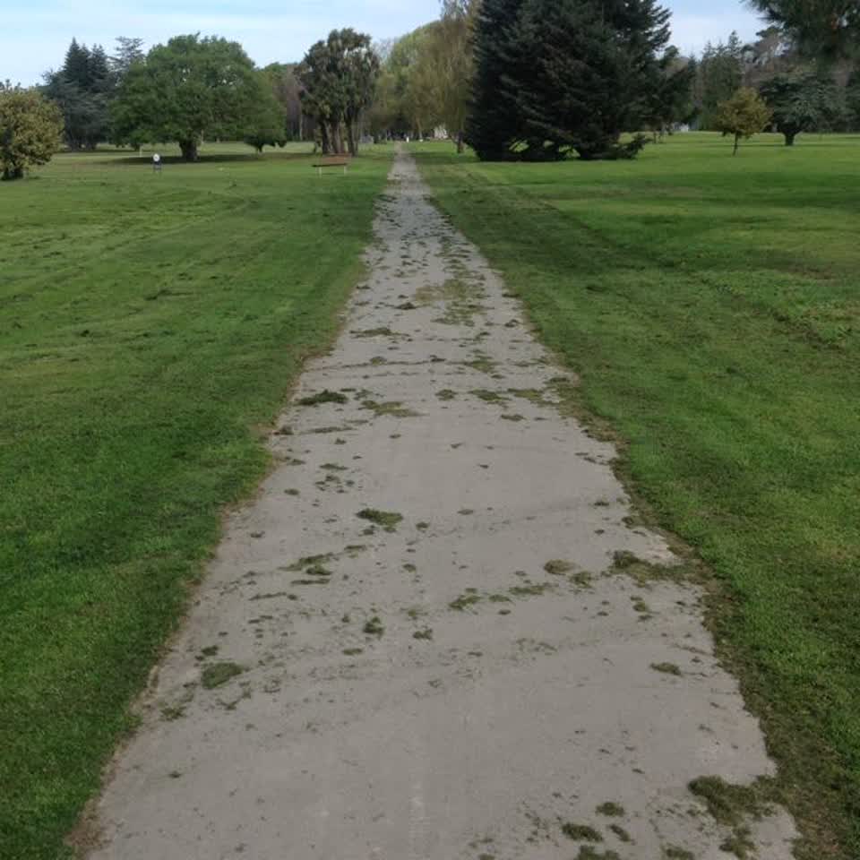 The photograph attached to this parks report