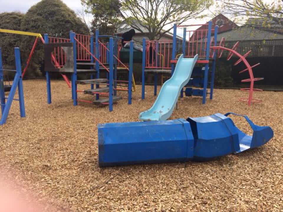 The photograph attached to this parks report