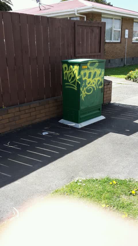 Graffiti, a report photo