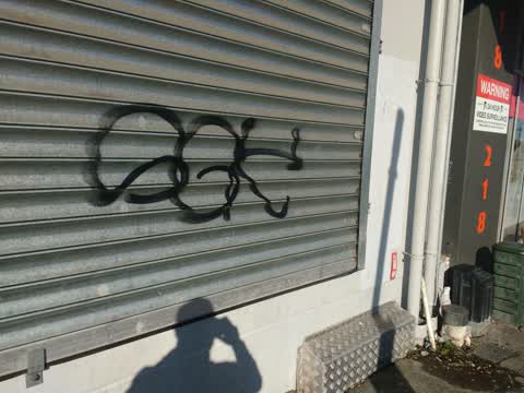 Graffiti — a report photo