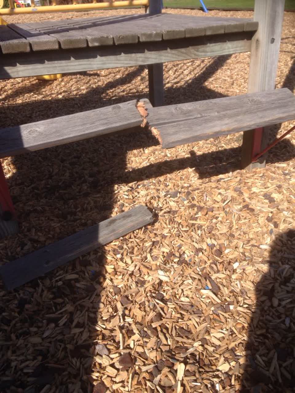 The photograph attached to this parks report