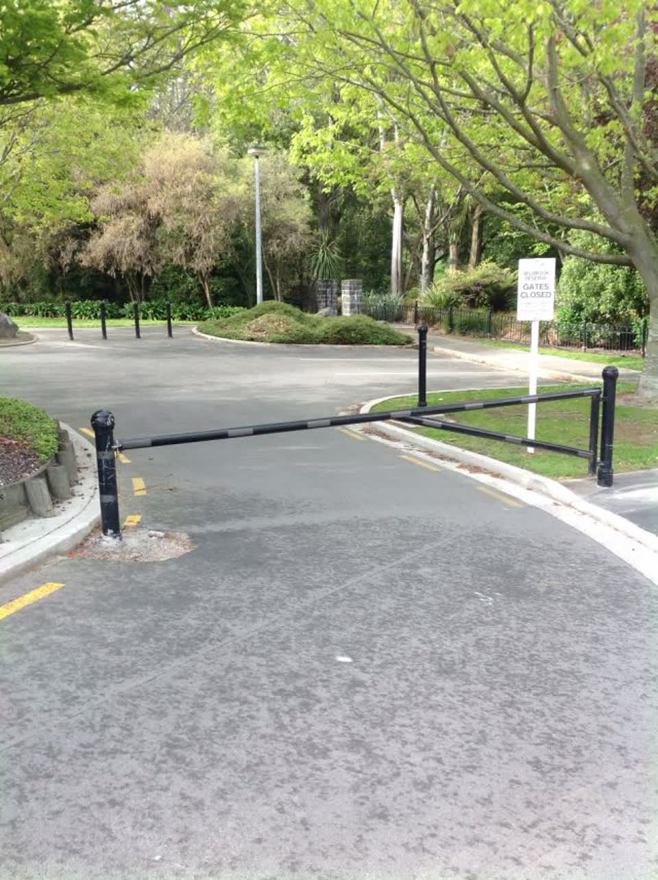 The photograph attached to this parks report