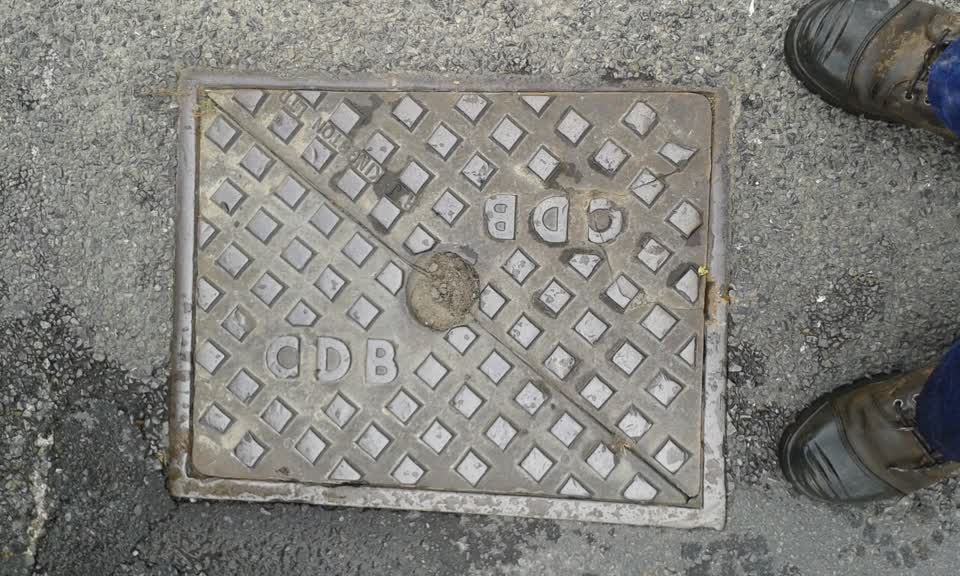 The photograph attached to this wastewater/stormwater report