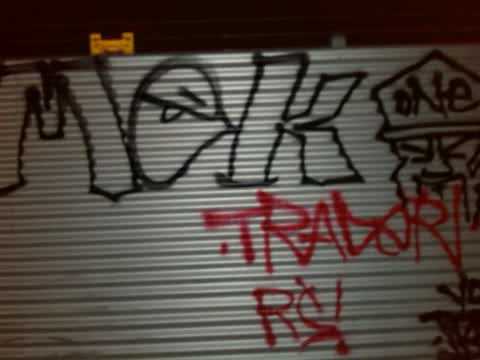 Graffiti, a report photo
