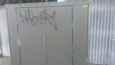 Graffiti, a report photo