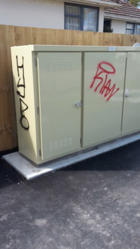 Graffiti, a report photo