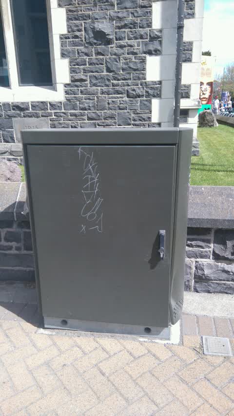 Graffiti, a report photo
