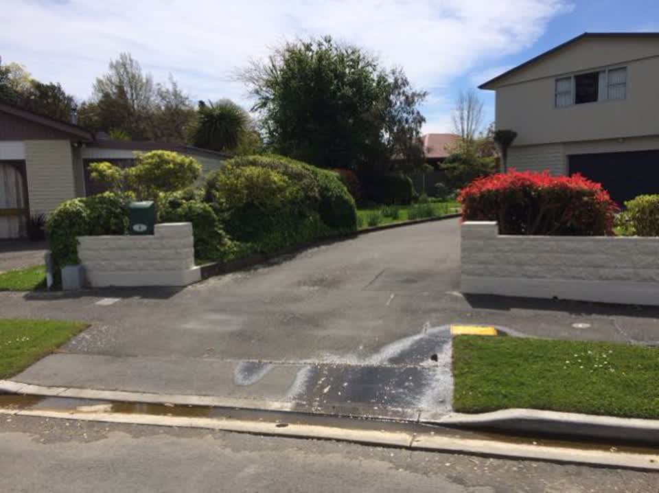 The photograph attached to this water supply report