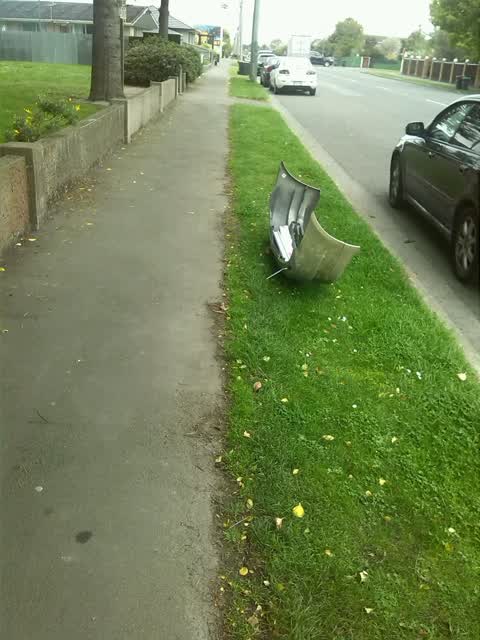 Rubbish/Recycling, a report photo