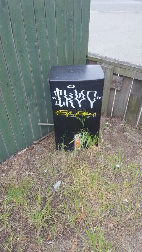 Graffiti, a report photo