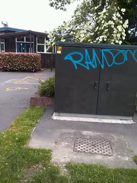 Graffiti, a report photo