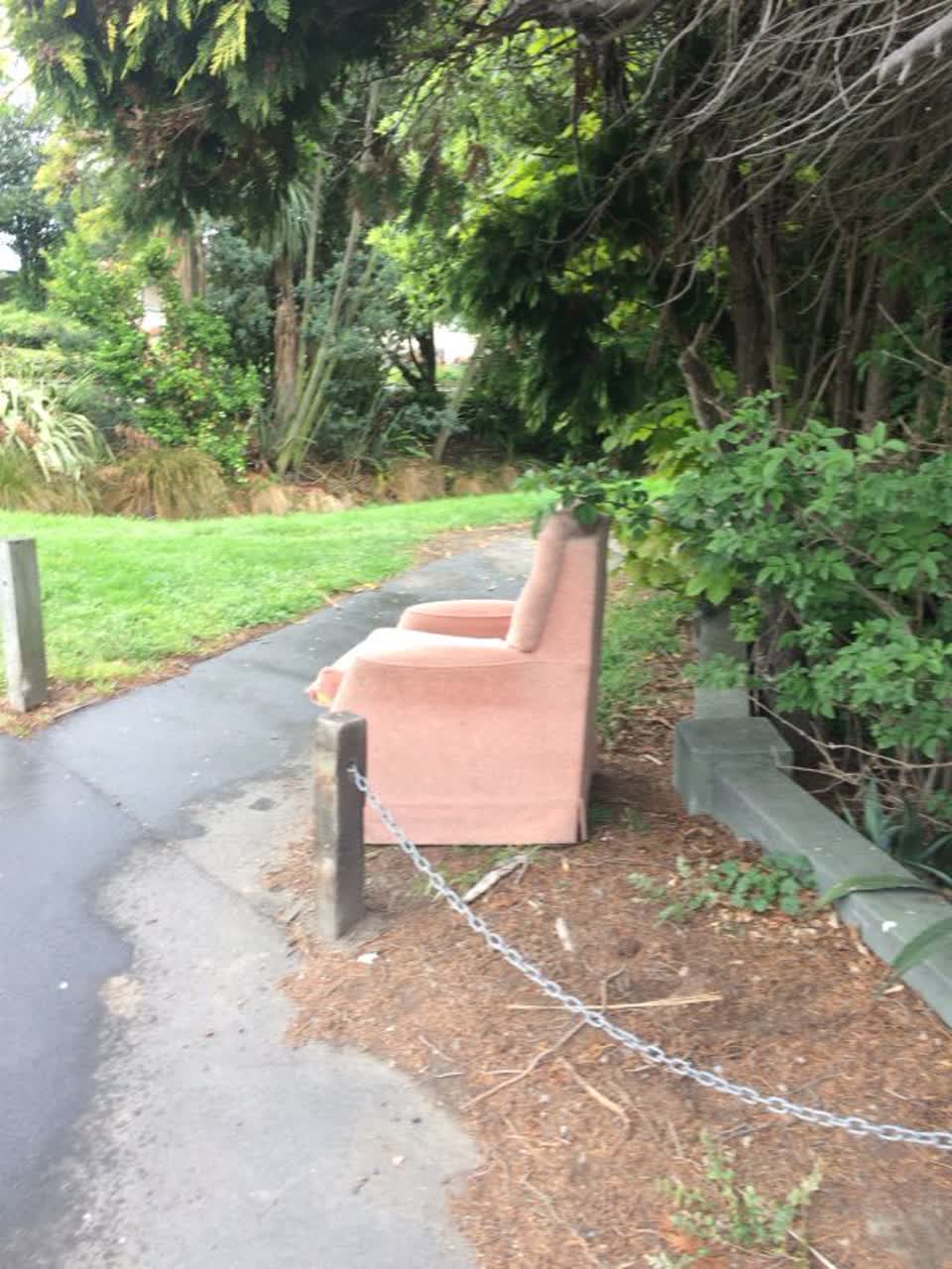 The photograph attached to this parks report