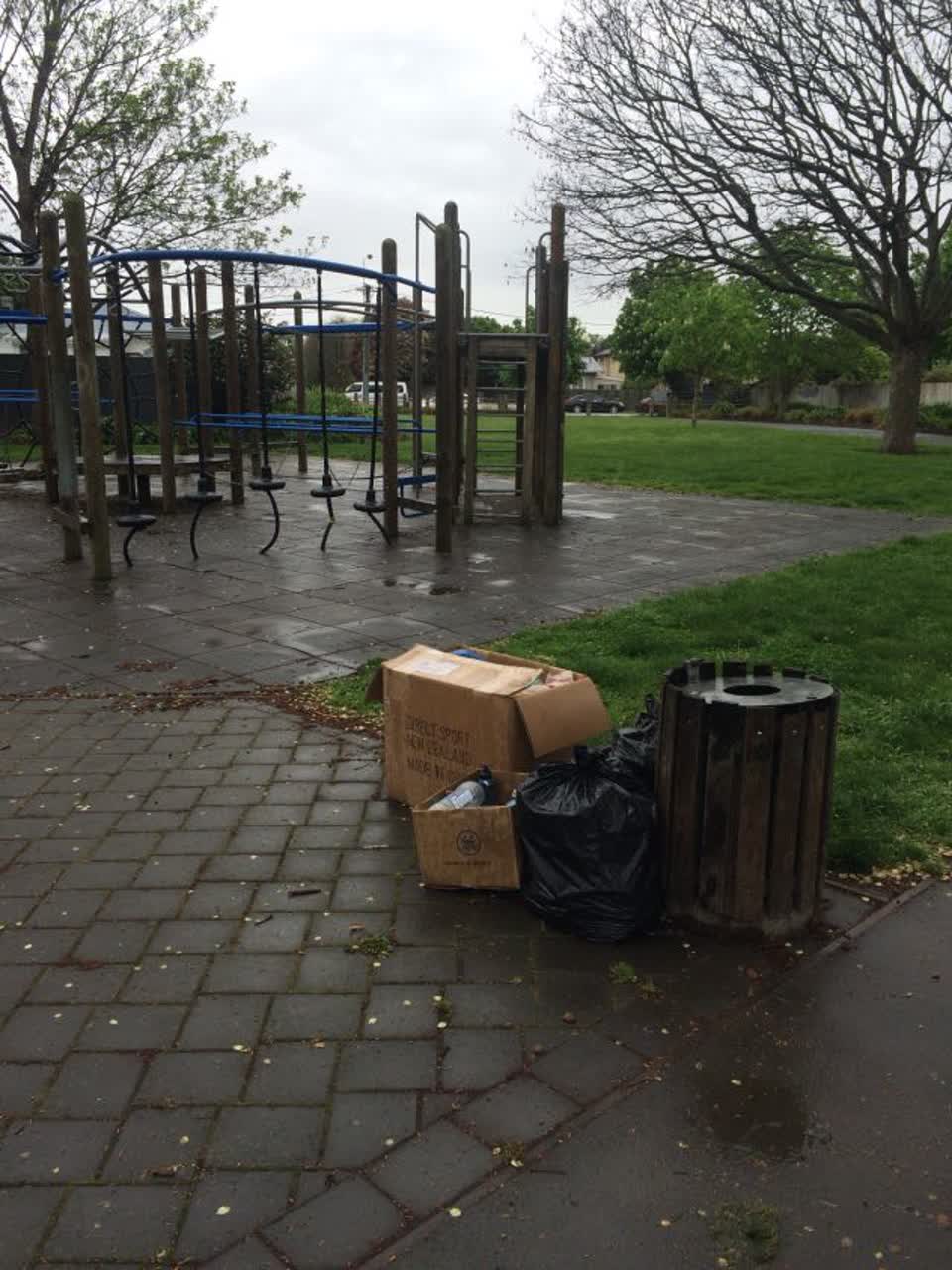 The photograph attached to this parks report
