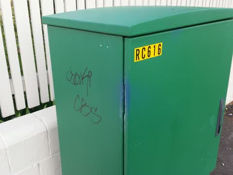 Graffiti, a report photo