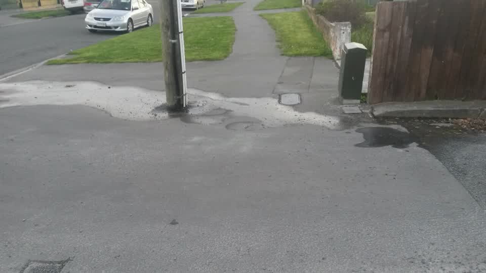 The photograph attached to this water supply report
