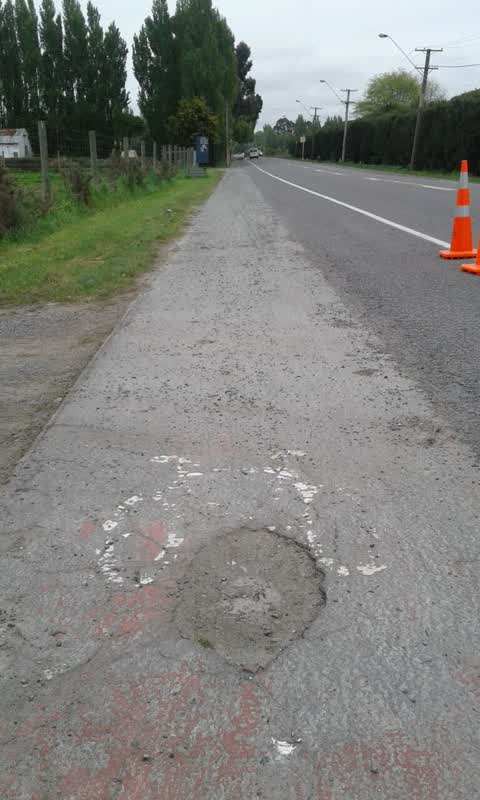 Roading/Streets, a report photo