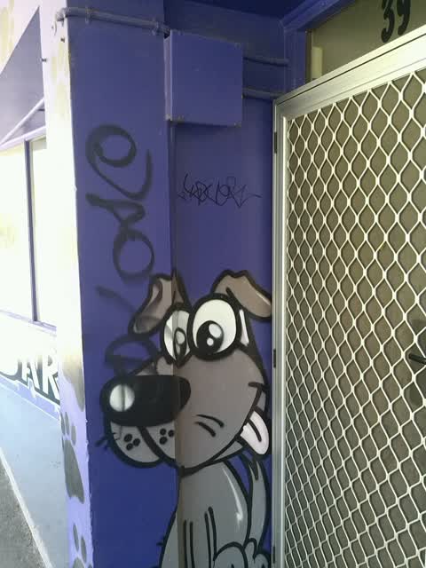 Graffiti, a report photo