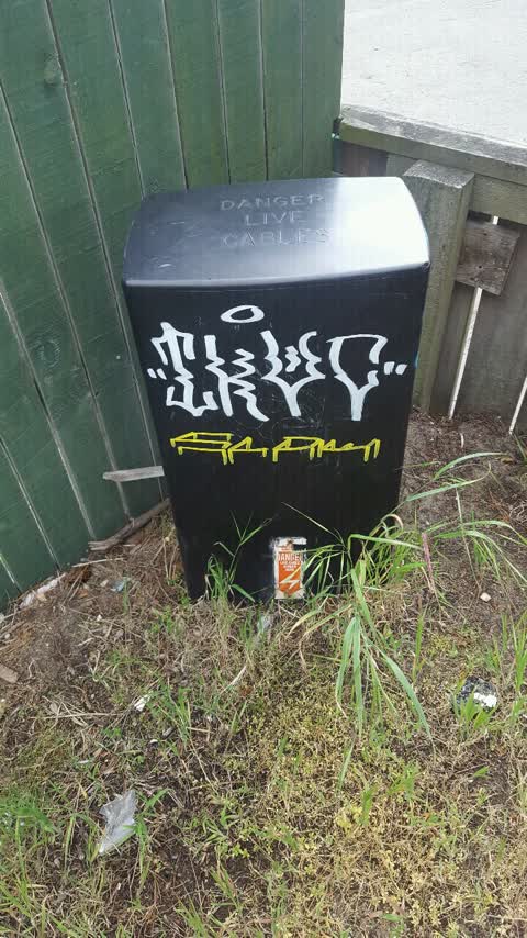 Graffiti, a report photo