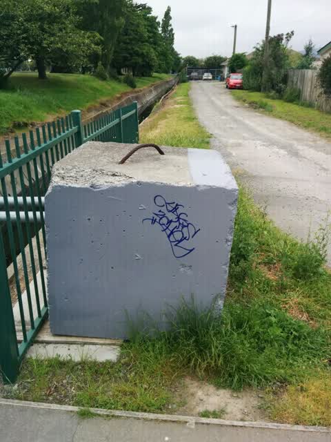 Graffiti, a report photo