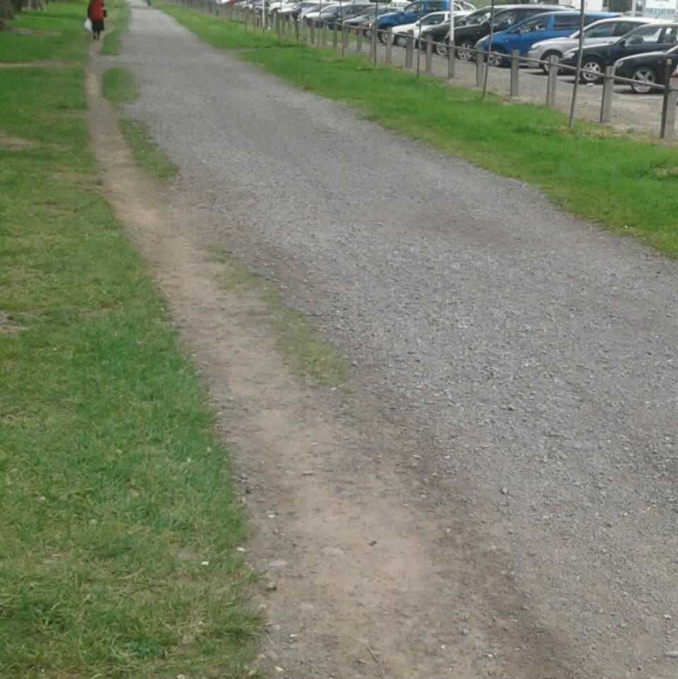 The photograph attached to this parks report